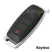 Nissan 093 - surový klíč - dálkové ovládání